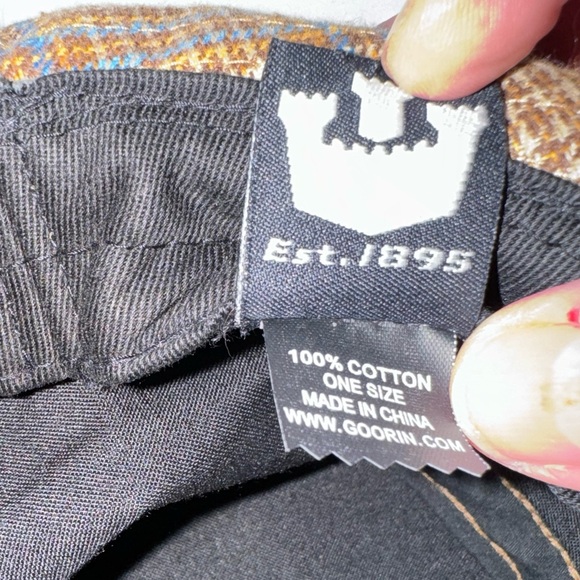 Goorin brothers plaid hat. Like new, one size - Picture 5 of 5